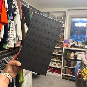 MCM black empty box